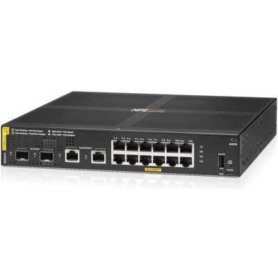 Aruba HPE Networking CX 6000 12p 10M/100M/1G Class4 PoE 2p SFP 1G 139W Switch EU en (14 Ports), Netzwerk Switch Aruba HPE Networking CX 6000 12p 10M/100M/1G Class4 PoE 2p SFP 1G 139W Switch EU en (14 Ports), Netzwerk Switch