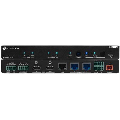Atlona 4K/HDR HDMI 2.0b HDBaseT HDMI 1 X 2 Distribution Amplifier, Switch Box Atlona 4K/HDR HDMI 2.0b HDBaseT HDMI 1 X 2 Distribution Amplifier, Switch Box