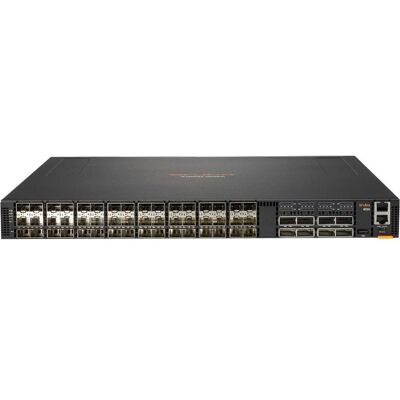 Aruba HPE Networking CX 8325-48Y8C 48p 25G SFP/+/28 8p 100G QSFP+/28 FB 6 Fans 2 PSU Bundle US en (48 Ports), Netzwerk Switch Aruba HPE Networking CX 8325-48Y8C 48p 25G SFP/+/28 8p 100G QSFP+/28 FB 6 Fans 2 PSU Bundle US en (48 Ports), Netzwerk Switch
