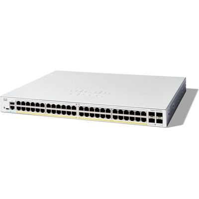 Cisco Systems C1200-48P-4G-RF (48 Ports), Netzwerk Switch, Weiss Cisco Systems C1200-48P-4G-RF (48 Ports), Netzwerk Switch, Weiss