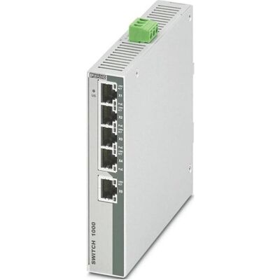 Phoenix 1102077 (5 Ports), Netzwerk Switch, Grau Phoenix 1102077 (5 Ports), Netzwerk Switch, Grau