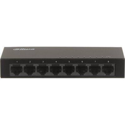 Dahua DH-PFS3008-8GT (8 Ports), Netzwerk Switch, Schwarz Dahua DH-PFS3008-8GT (8 Ports), Netzwerk Switch, Schwarz