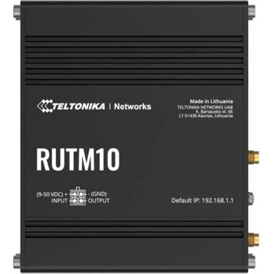 Teltonika RUTM10, Router, Schwarz Teltonika RUTM10, Router, Schwarz