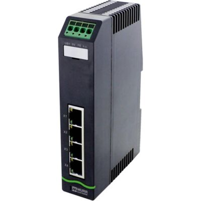 Murr Elektronik Xelity 4TX GE 58813Unmanaged Switch 4 Port 1000Mbit - Switch (4 Ports), Netzwerk Switch, Schwarz Murr Elektronik Xelity 4TX GE 58813Unmanaged Switch 4 Port 1000Mbit - Switch (4 Ports), Netzwerk Switch, Schwarz