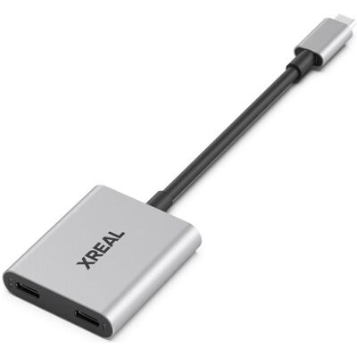 Xreal HUB charging adapter (Android, iOS, Switch, Switch Lite, Switch OLED), Weiteres Gaming Zubehör, Grau Xreal HUB charging adapter (Android, iOS, Switch, Switch Lite, Switch OLED), Weiteres Gaming Zubehör, Grau