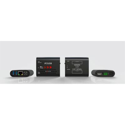 Inogeni IP2USB, Zubehörtyp: Docking Station, Dockingstation + USB Hub, Schwarz Inogeni IP2USB, Zubehörtyp: Docking Station, Dockingstation + USB Hub, Schwarz