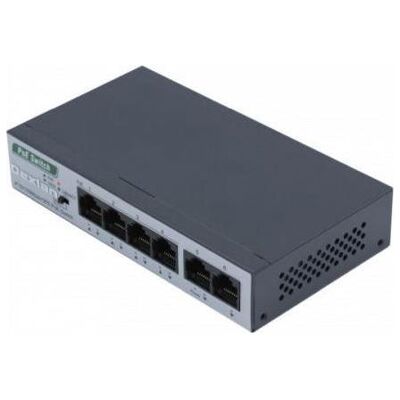 Dexlan Fast Ethernet Switch - 6 Ports, PoE+ 60W - Netzwerk Switch Dexlan Fast Ethernet Switch - 6 Ports, PoE+ 60W - Netzwerk Switch