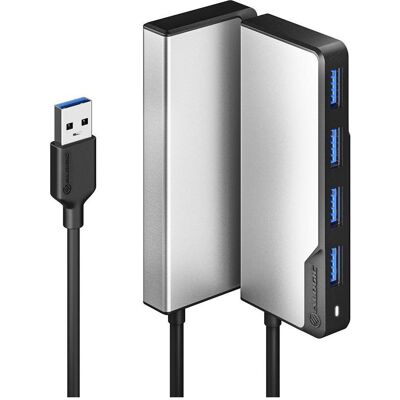 Alogic Space Grey USB-A Fusion 4-in-1 Hub Alogic Space Grey USB-A Fusion 4-in-1 Hub