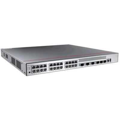 Huawei Ethernet-Switch der Serie S5700 - 24 * 10/100 / 1000BASE-T-Ports 4 * 10GE SFP+-Ports 2 * 12GE Stac (24 Ports), Netzwerk Switch Huawei Ethernet-Switch der Serie S5700 - 24 * 10/100 / 1000BASE-T-Ports 4 * 10GE SFP+-Ports 2 * 12GE Stac (24 Ports), Netzwerk Switch