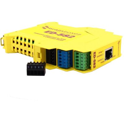 Brainboxes Industrial Ethernet to RTD, Netzwerk Switch, Gelb Brainboxes Industrial Ethernet to RTD, Netzwerk Switch, Gelb