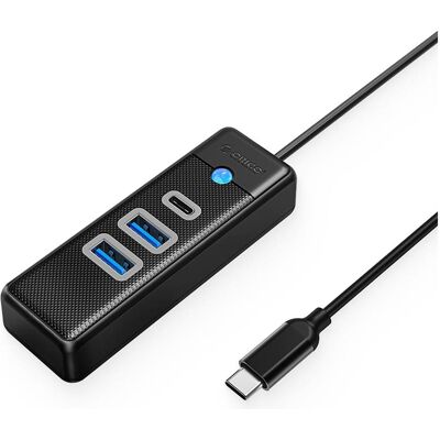 Orico Converter PWC2U-C3 USB-C Hub / 2x USB-A 3.0 + 1x USB-C 3.0 - Black (USB-C, 3 Ports), Dockingstation + USB Hub, Schwarz Orico Converter PWC2U-C3 USB-C Hub / 2x USB-A 3.0 + 1x USB-C 3.0 - Black (USB-C, 3 Ports), Dockingstation + USB Hub, Schwarz