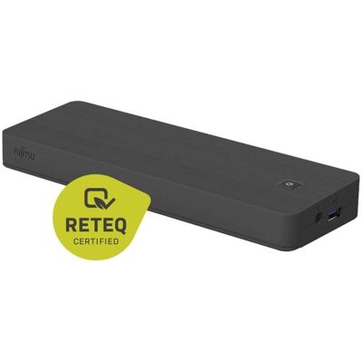 Fujitsu Dockingstation Port Replicator 2 S26391-F3327-L100, refurbished (USB-C), Dockingstation + USB Hub, Schwarz Fujitsu Dockingstation Port Replicator 2 S26391-F3327-L100, refurbished (USB-C), Dockingstation + USB Hub, Schwarz