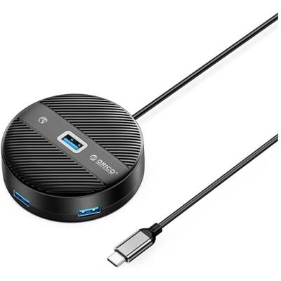 Orico HUB USB Hub USB YS1-C2 4-portowy 1x USB-A 3.0 3x USB-A 2.0 0,3 m - czarny (USB-C, 4 Ports), Dockingstation + USB Hub, Schwarz Orico HUB USB Hub USB YS1-C2 4-portowy 1x USB-A 3.0 3x USB-A 2.0 0,3 m - czarny (USB-C, 4 Ports), Dockingstation + USB Hub, Schwarz
