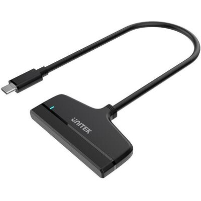 Unitek Y-1096A Schnittstellenkarte/Adapter SATA (USB-C), Dockingstation + USB Hub, Schwarz Unitek Y-1096A Schnittstellenkarte/Adapter SATA (USB-C), Dockingstation + USB Hub, Schwarz