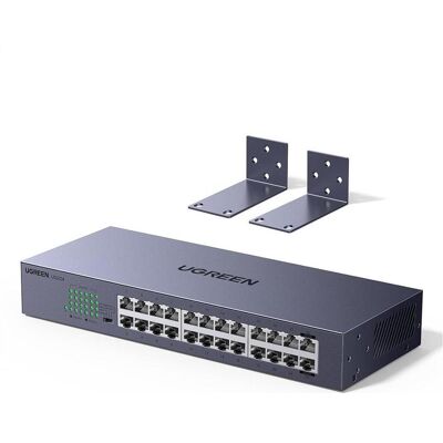 Ugreen Przełącznik CM740 24-portowy GB Ethernet (24 Ports), Netzwerk Switch Ugreen Przełącznik CM740 24-portowy GB Ethernet (24 Ports), Netzwerk Switch