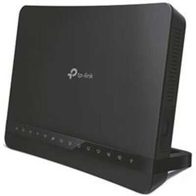 TP-Link ROUTER AC1200 GIGABIT SUPER VDSL 5P GIGABIT 1P VDSL2 2P USB, Router, Schwarz TP-Link ROUTER AC1200 GIGABIT SUPER VDSL 5P GIGABIT 1P VDSL2 2P USB, Router, Schwarz