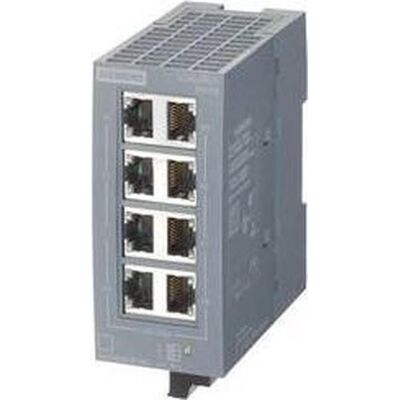Siemens 6GK5008-0BA10-1AB2 Industrieller Ethernet-Switch - 8 Ports - 100 MBit/s Siemens 6GK5008-0BA10-1AB2 Industrieller Ethernet-Switch - 8 Ports - 100 MBit/s