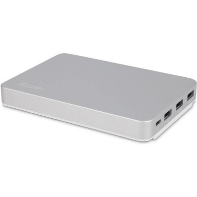 LMP USB-C DuoDock (USB-C, 9 Ports), Dockingstation + USB Hub, Weiss LMP USB-C DuoDock (USB-C, 9 Ports), Dockingstation + USB Hub, Weiss