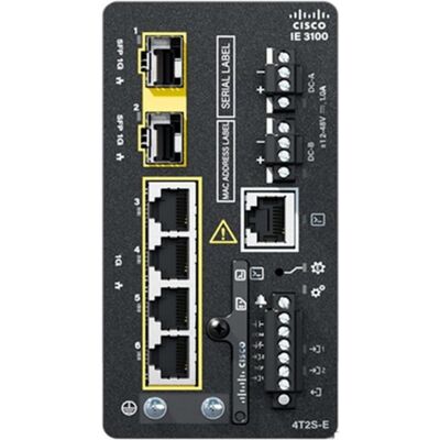 Cisco Systems Catalyst IE3100 (6 Ports), Netzwerk Switch, Schwarz Cisco Systems Catalyst IE3100 (6 Ports), Netzwerk Switch, Schwarz