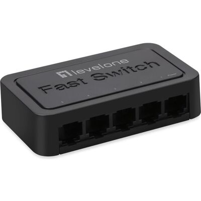 LevelOne FEU-0512 (5 Ports), Netzwerk Switch, Schwarz LevelOne FEU-0512 (5 Ports), Netzwerk Switch, Schwarz