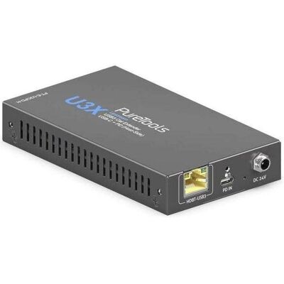 Purelink CAT Extender USB 3 HDBaseT Data – Host Seite (USB-C), Dockingstation + USB Hub, Schwarz Purelink CAT Extender USB 3 HDBaseT Data – Host Seite (USB-C), Dockingstation + USB Hub, Schwarz