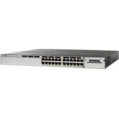 Cisco Systems Catalyst 3750X 24 Port (24 Ports), Netzwerk Switch, Schwarz Cisco Systems Catalyst 3750X 24 Port (24 Ports), Netzwerk Switch, Schwarz