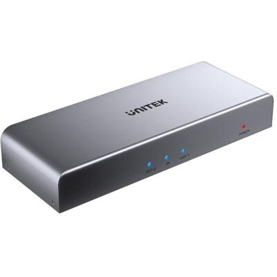 Unitek Rozgałęźnik sygnału HDMI 1 IN-2 OUT 4K, Switch Box Unitek Rozgałęźnik sygnału HDMI 1 IN-2 OUT 4K, Switch Box