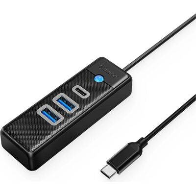 Orico Converter PWC2U-C3 USB-C Hub / 2x USB-A 3.0 + 1x USB-C 3.0 - Black (USB-C, 3 Ports), Dockingstation + USB Hub, Schwarz Orico Converter PWC2U-C3 USB-C Hub / 2x USB-A 3.0 + 1x USB-C 3.0 - Black (USB-C, 3 Ports), Dockingstation + USB Hub, Schwarz