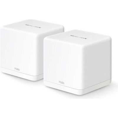 Mercusys Halo H60X(2-pack) AX1500 Home Mesh WiFi6 system, Router, Weiss Mercusys Halo H60X(2-pack) AX1500 Home Mesh WiFi6 system, Router, Weiss
