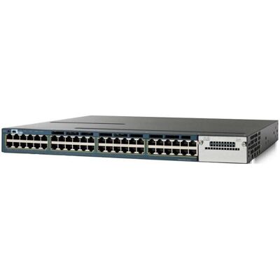 Cisco Systems Catalyst 3560X 48 Port Full PoE LAN Base (48 Ports), Netzwerk Switch, Schwarz Cisco Systems Catalyst 3560X 48 Port Full PoE LAN Base (48 Ports), Netzwerk Switch, Schwarz