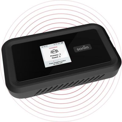 Sonim Zenith H100 4G Mobile Hotspot, Router, Schwarz Sonim Zenith H100 4G Mobile Hotspot, Router, Schwarz