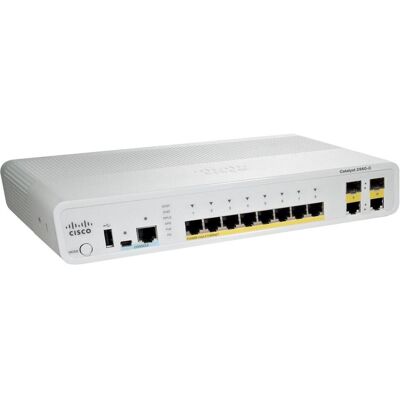 Cisco Systems CATALYST 2960C SWITCH 8 FE POE (8 Ports), Netzwerk Switch, Weiss Cisco Systems CATALYST 2960C SWITCH 8 FE POE (8 Ports), Netzwerk Switch, Weiss