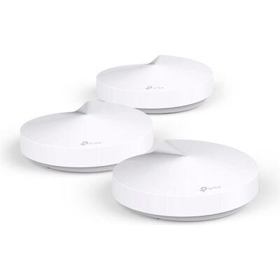 TP-Link Deco M5 AC1300 3er Set, Router, Weiss TP-Link Deco M5 AC1300 3er Set, Router, Weiss