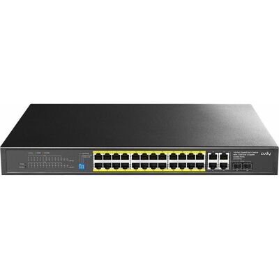 Cudy Switch (GS1018PS2) (18 Ports), Netzwerk Switch, Schwarz Cudy Switch (GS1018PS2) (18 Ports), Netzwerk Switch, Schwarz