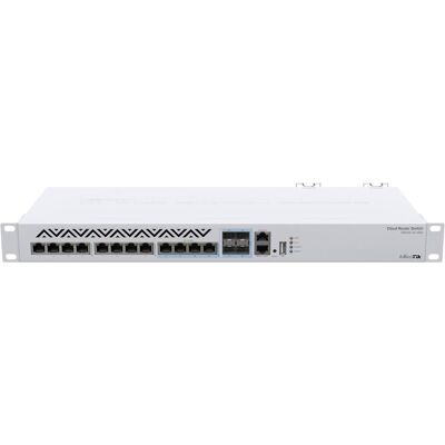 MikroTik CRS312 (12 Ports), Netzwerk Switch, Weiss MikroTik CRS312 (12 Ports), Netzwerk Switch, Weiss