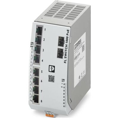 Phoenix Contact Industrial Ethernet Switch (10 Ports), Netzwerk Switch, Schwarz Phoenix Contact Industrial Ethernet Switch (10 Ports), Netzwerk Switch, Schwarz