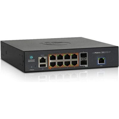 Cambium Networks MX-EX2010PXA-E - cnMatrix EX2010-P PoE-Schalter (8 Ports), Netzwerk Switch Cambium Networks MX-EX2010PXA-E - cnMatrix EX2010-P PoE-Schalter (8 Ports), Netzwerk Switch