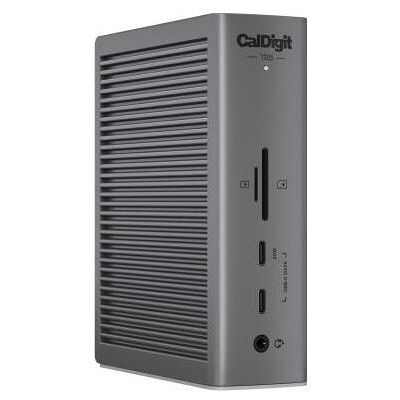 CalDigit TS5 - Thunderbolt Station 5 with 1m Thunderbolt 5 Cable (USB-C, 15 Ports), Dockingstation + USB Hub, Grau CalDigit TS5 - Thunderbolt Station 5 with 1m Thunderbolt 5 Cable (USB-C, 15 Ports), Dockingstation + USB Hub, Grau