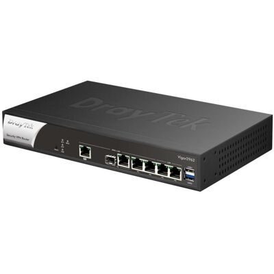 Draytek Vigor 2962 Kabelrouter 2.5 Gigabit Ethernet Schwarz, Weiss, Router, Mehrfarbig Draytek Vigor 2962 Kabelrouter 2.5 Gigabit Ethernet Schwarz, Weiss, Router, Mehrfarbig