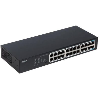 Dahua Switch 1.0.01.20.11671-9002 (24 Ports), Netzwerk Switch, Schwarz Dahua Switch 1.0.01.20.11671-9002 (24 Ports), Netzwerk Switch, Schwarz
