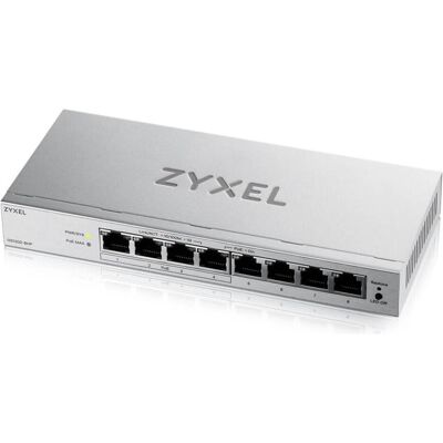 Zyxel GS1200 (8 Ports), Netzwerk Switch, Grau Zyxel GS1200 (8 Ports), Netzwerk Switch, Grau