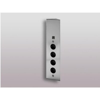Thebo ST 3007 USB Port A+C Edelstahl (USB-A, USB-C, 7 Ports), Dockingstation + USB Hub, Silber Thebo ST 3007 USB Port A+C Edelstahl (USB-A, USB-C, 7 Ports), Dockingstation + USB Hub, Silber