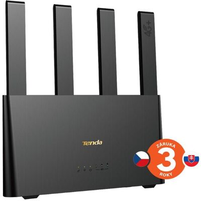 Tenda 4G08 Router 4G+ Dual Band, Router, Schwarz Tenda 4G08 Router 4G+ Dual Band, Router, Schwarz