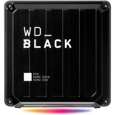 WD Black D50 Game Dock 2TB (5 Ports), Dockingstation + USB Hub, Schwarz WD Black D50 Game Dock 2TB (5 Ports), Dockingstation + USB Hub, Schwarz