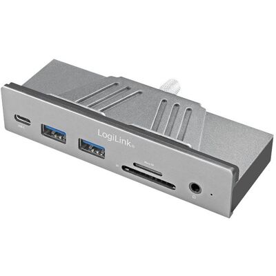 LogiLink UA0347 (USB-C, 7 Ports), Dockingstation + USB Hub, Silber LogiLink UA0347 (USB-C, 7 Ports), Dockingstation + USB Hub, Silber