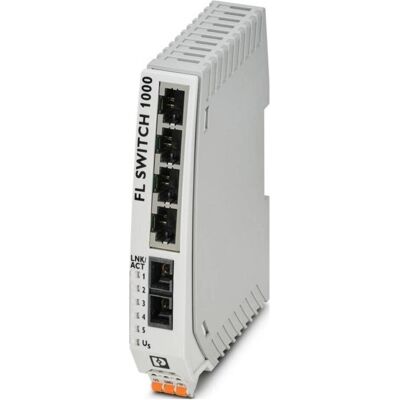 Phoenix 1085214 (5 Ports), Netzwerk Switch, Schwarz Phoenix 1085214 (5 Ports), Netzwerk Switch, Schwarz