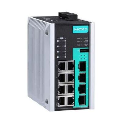 Moxa Industrial Managed Redundant E (12 Ports), Netzwerk Switch Moxa Industrial Managed Redundant E (12 Ports), Netzwerk Switch