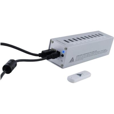 Apricorn Aegis Configurator - Security-Konfigurator (USB-B, 10 Ports), Dockingstation + USB Hub, Grau Apricorn Aegis Configurator - Security-Konfigurator (USB-B, 10 Ports), Dockingstation + USB Hub, Grau