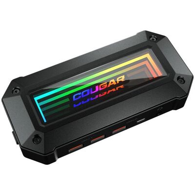 Cougar Docking-Station, DS10 (USB-C), Dockingstation + USB Hub, Schwarz Cougar Docking-Station, DS10 (USB-C), Dockingstation + USB Hub, Schwarz