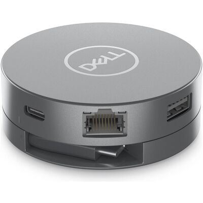 Dell DA305 (USB-C, 6 Ports), Dockingstation + USB Hub, Silber Dell DA305 (USB-C, 6 Ports), Dockingstation + USB Hub, Silber
